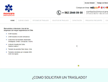 Tablet Screenshot of movicare.cl
